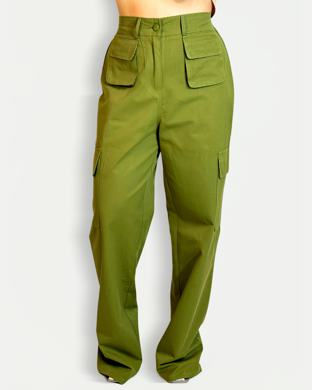 Calça Cargo Sarja